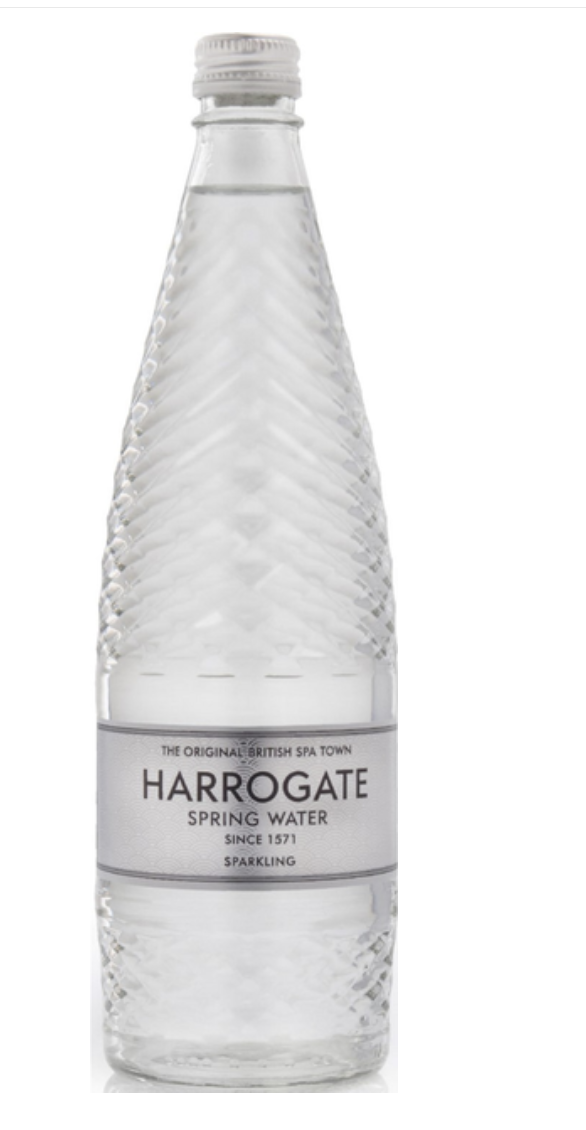 Вода мінеральна слабогаз Harrogate 0.75л скло